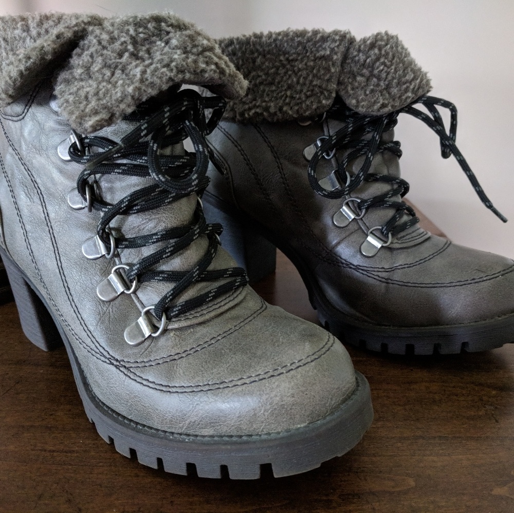 Women's Ankle Lace-up Boots
